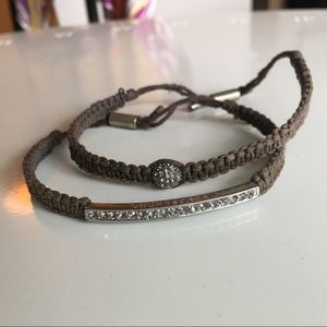 Michael Kors Woven Bracelet Set